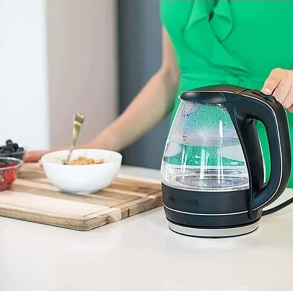Glass Electric Kettle Hot Water Boiler, Auto Shutoff, Coffee & Tea Maker - Picture 4 of 4